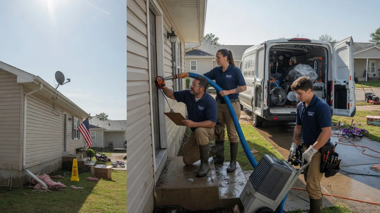 Ceiling Water Damage Restoration in Dublin, VA near me